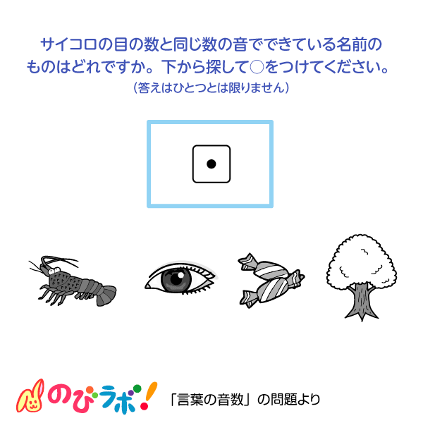 やってみよう「言葉の音数」の問題13