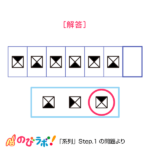 やってみよう「系列」の問題15-解答