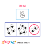 やってみよう「同数発見」の問題17-解答