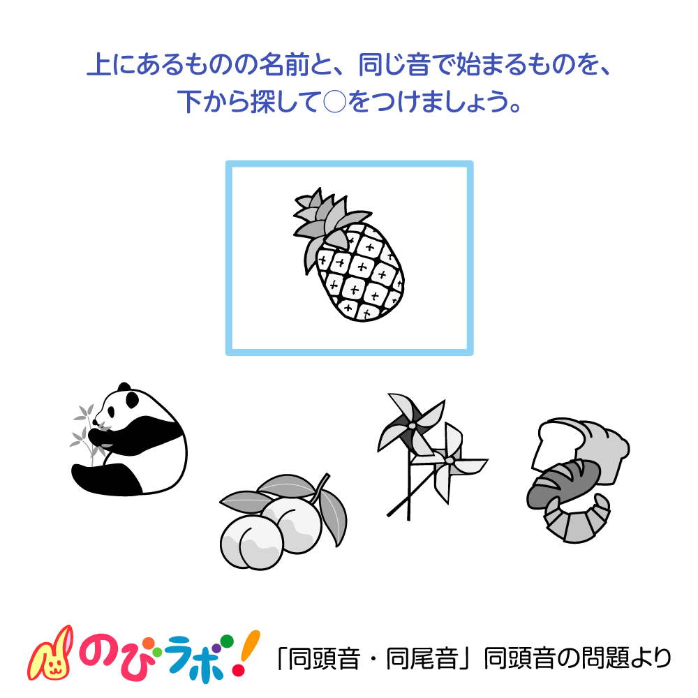 やってみよう「同頭音・同尾音」の問題13