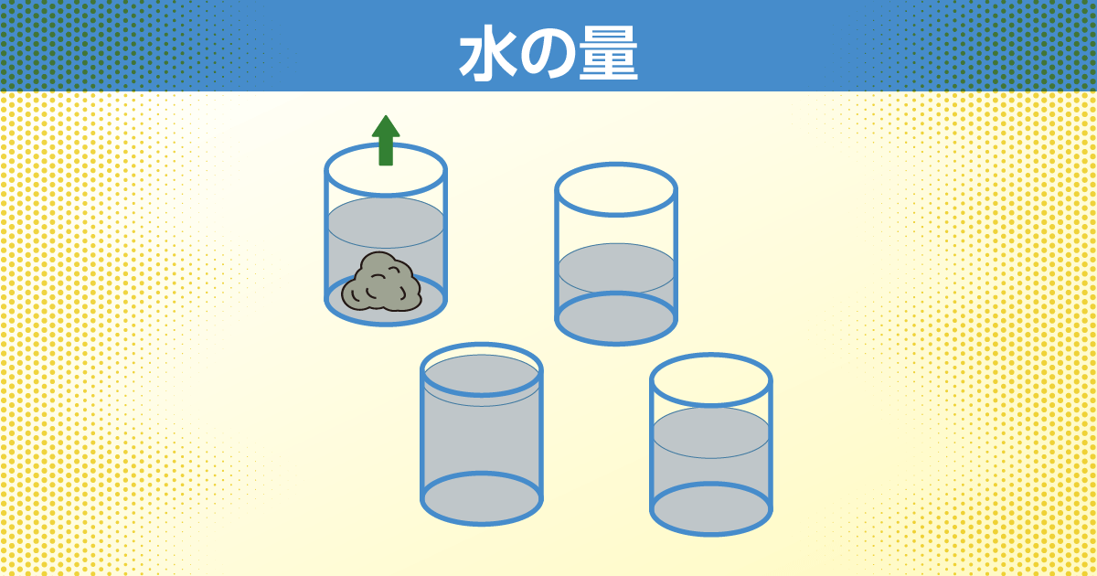 水の量