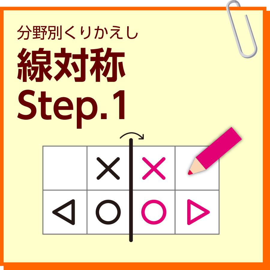 線対称　Step.1