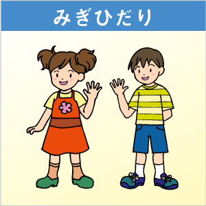 みぎひだり